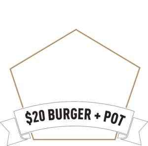 $20 Burger & Pot Siren to Siren AFL