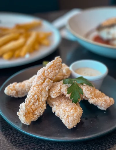 Southern Fried Chicken Tenders butter pickles, ranch