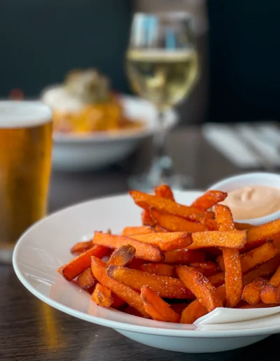 Sweet Potato Fries chipotle mayo (v, veo, gf, df)