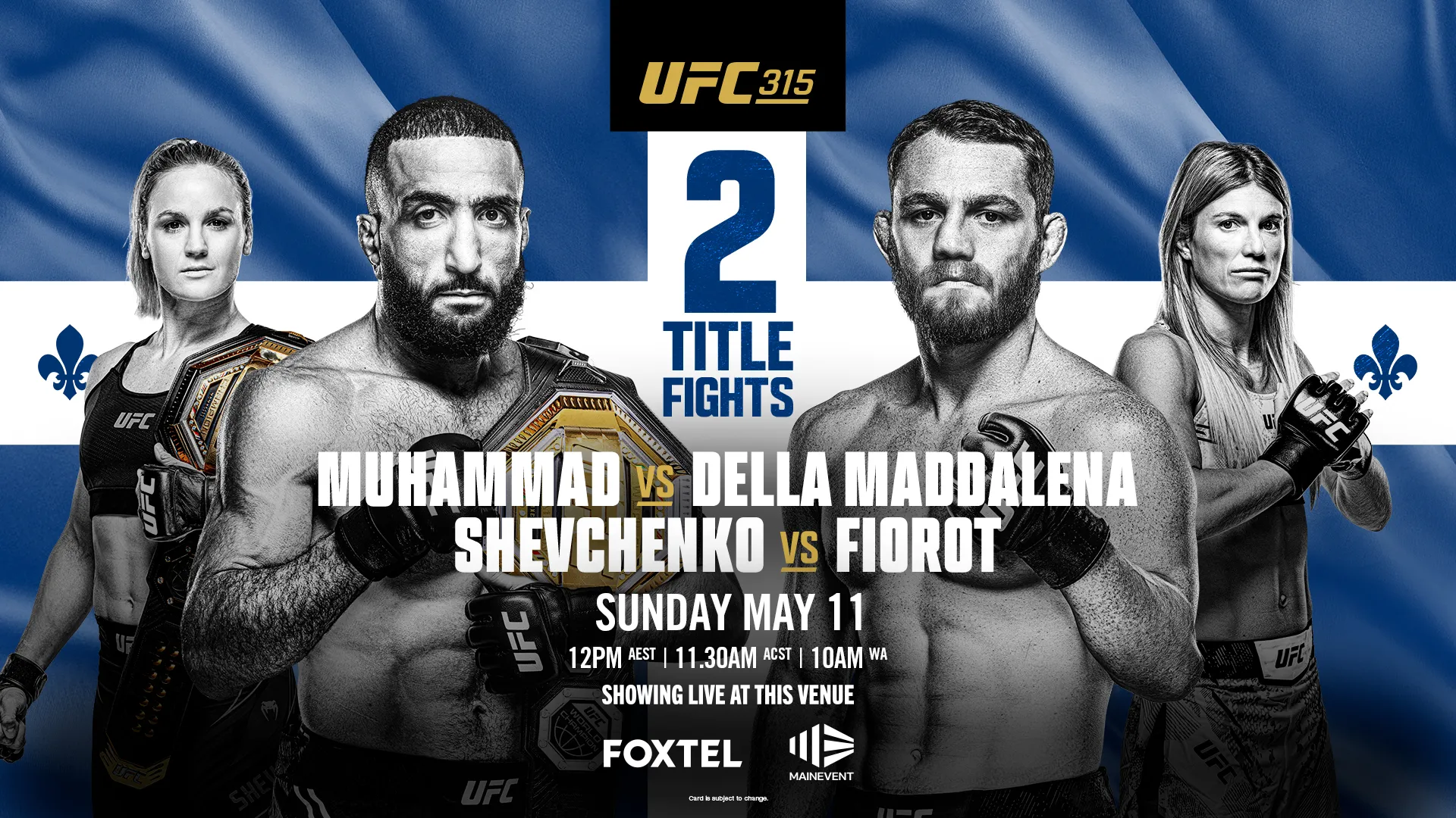 UFC 315