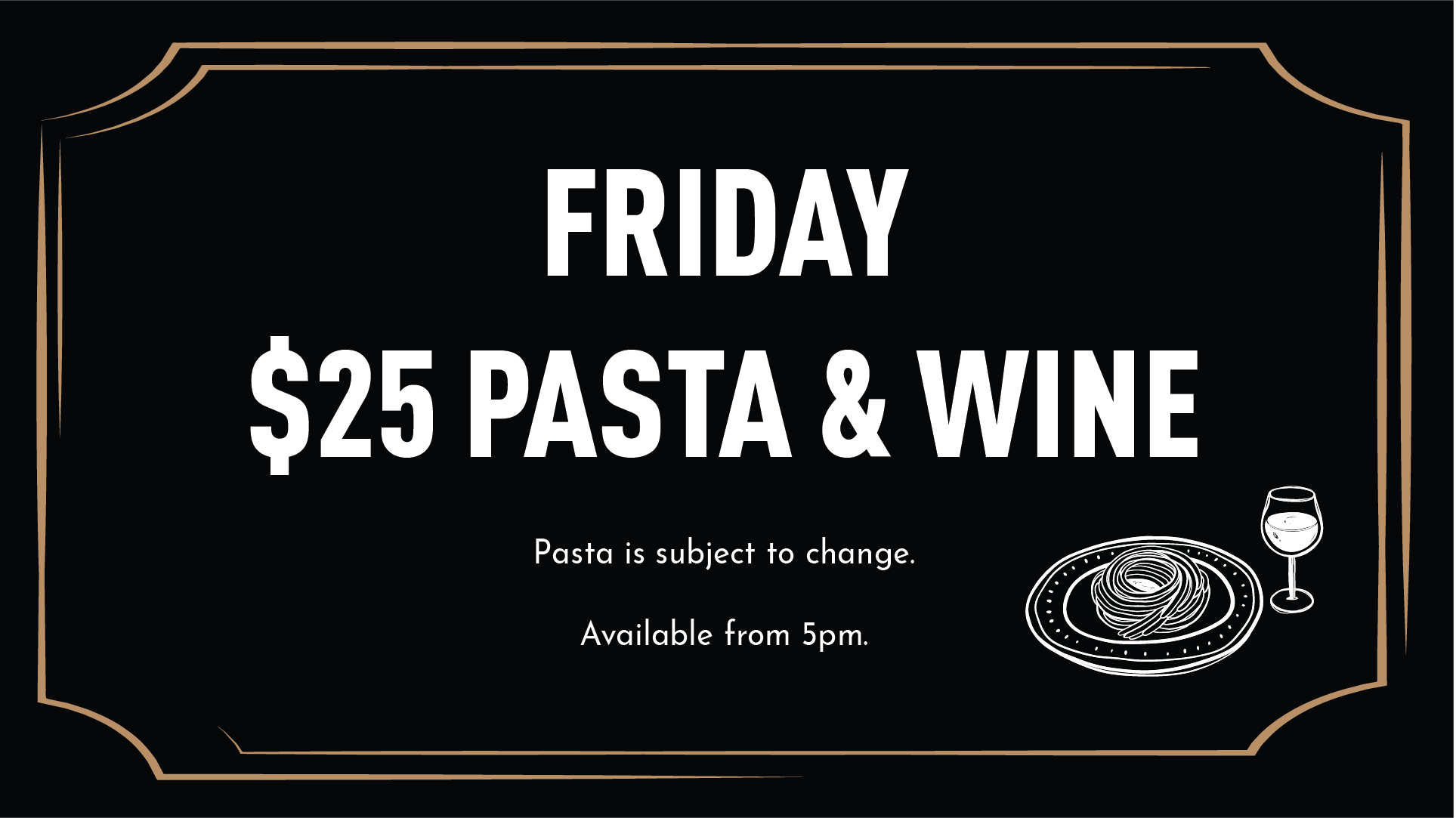 $25 Pasta & Wine Night at The Dick Whittington in St Kilda, Chapel Street